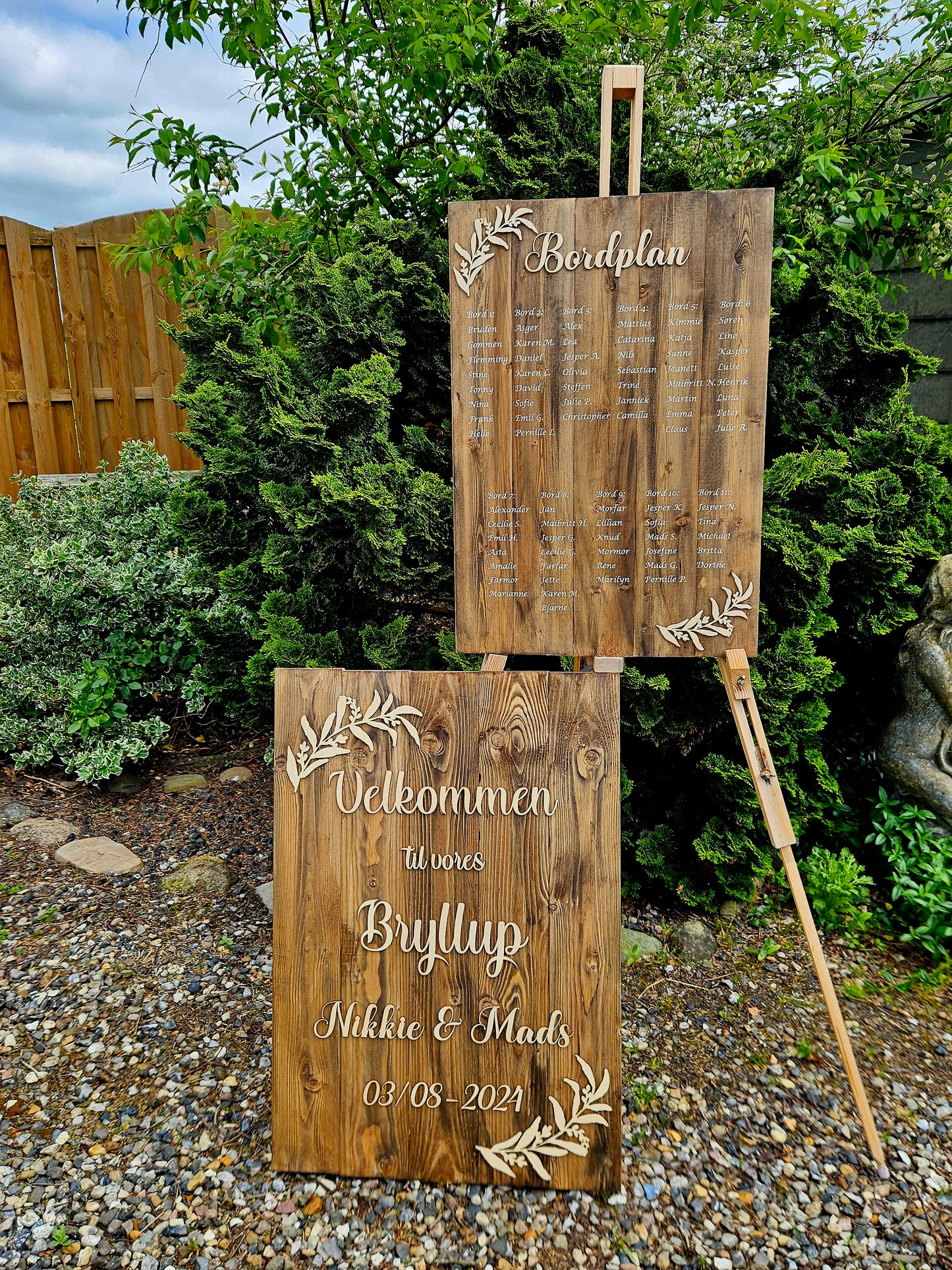 Velkomstskilt *Bregne pynt