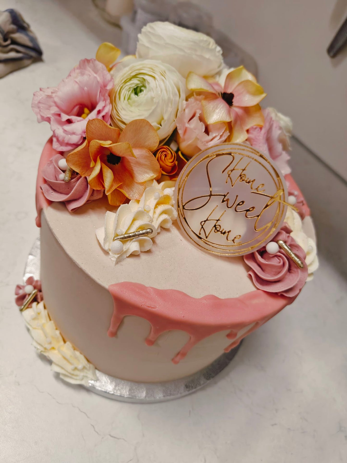 Caketopper - 3D i akryl - Renata's Wood Work
