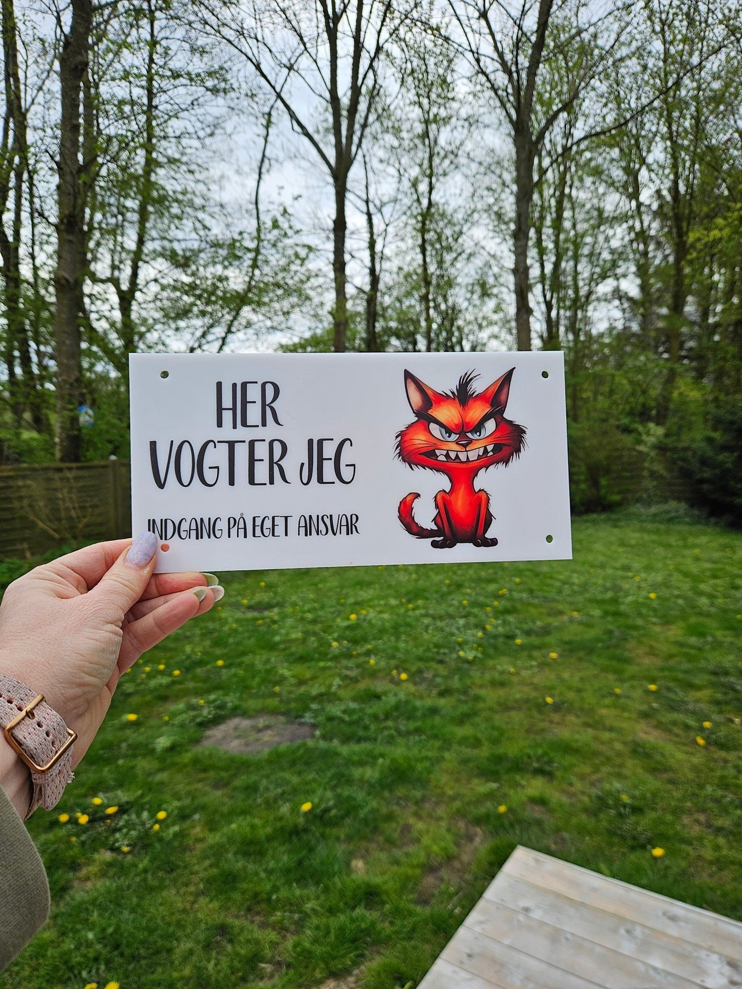 Hundeskilte i akryl - Renata's Wood Work