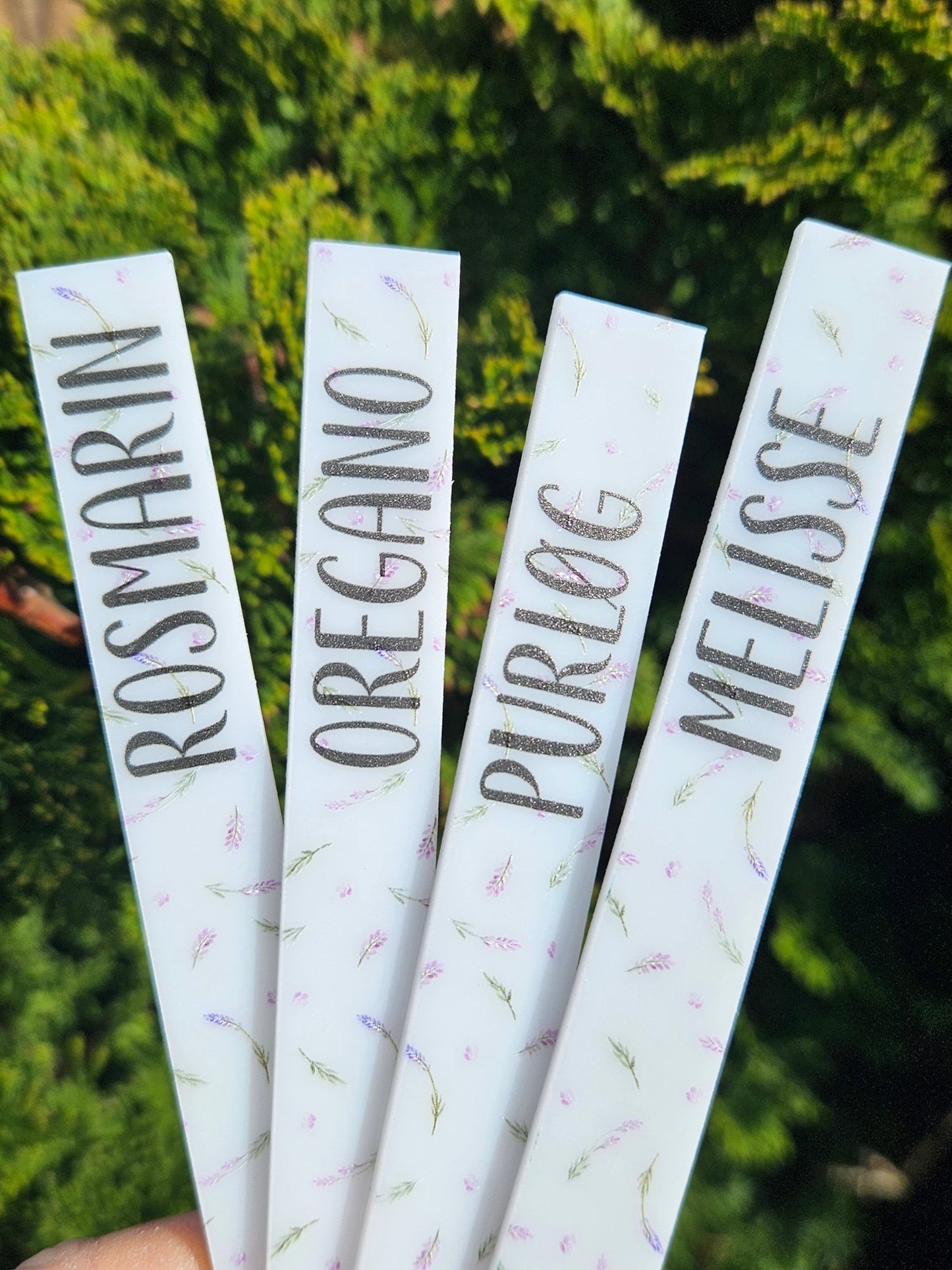 Plantepinde i akryl - Renata's Wood Work