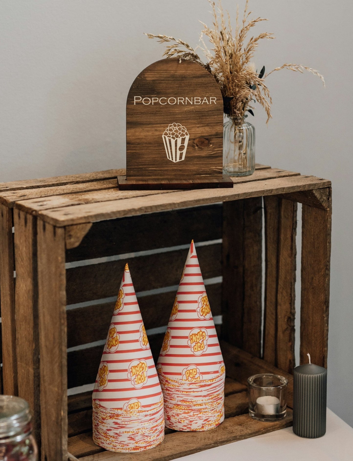Popcorn bar - Renata's Wood Work