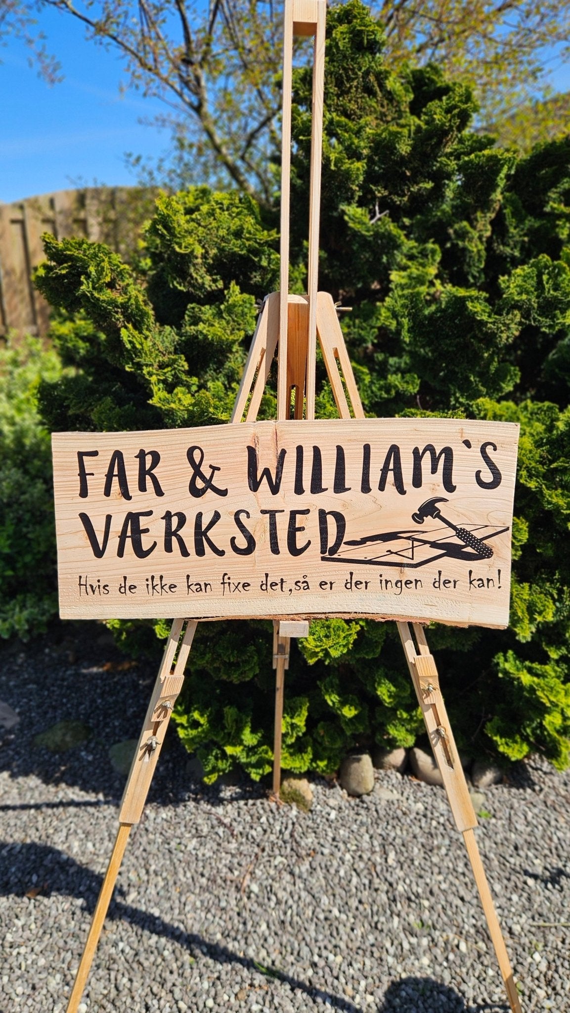 Træskilte - Plankeskilte - Renata's Wood Work