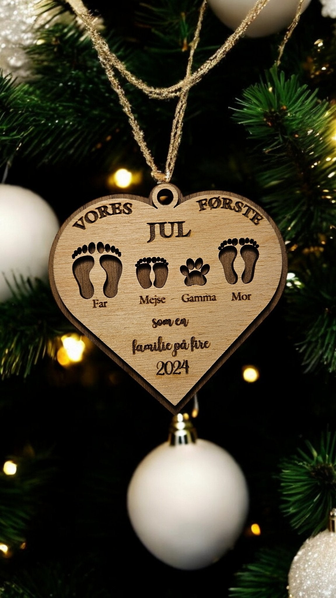 Vores første Jul - Renata's Wood Work