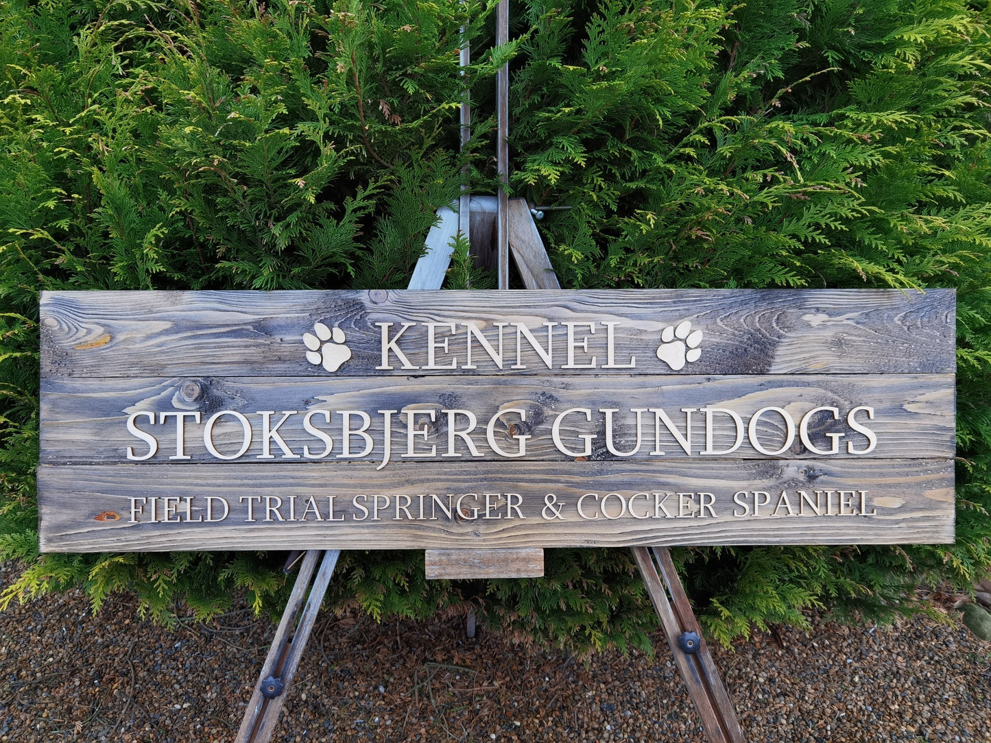 3D Kennelskilte - Renata's Wood Work