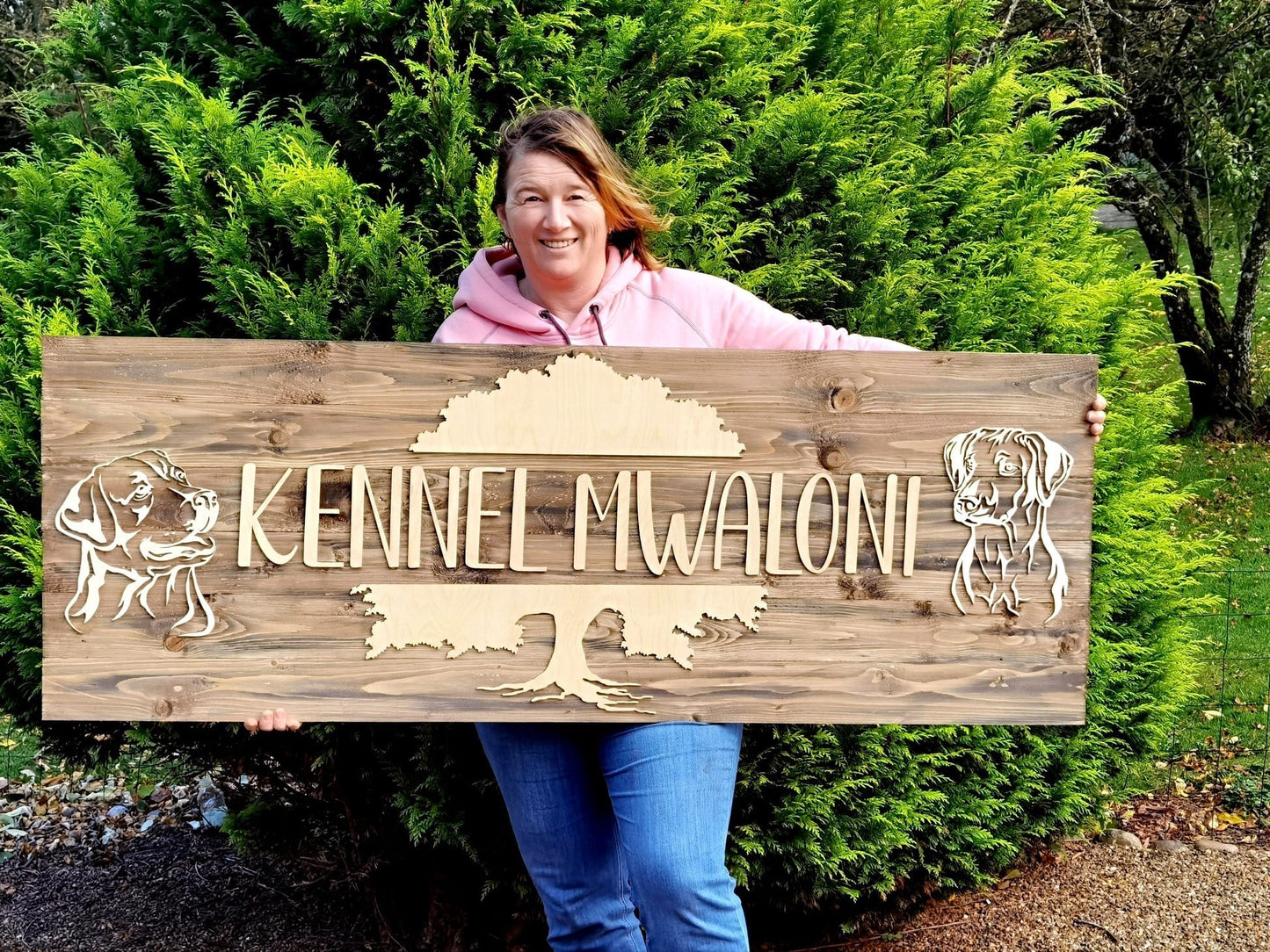 3D Kennelskilte - Renata's Wood Work
