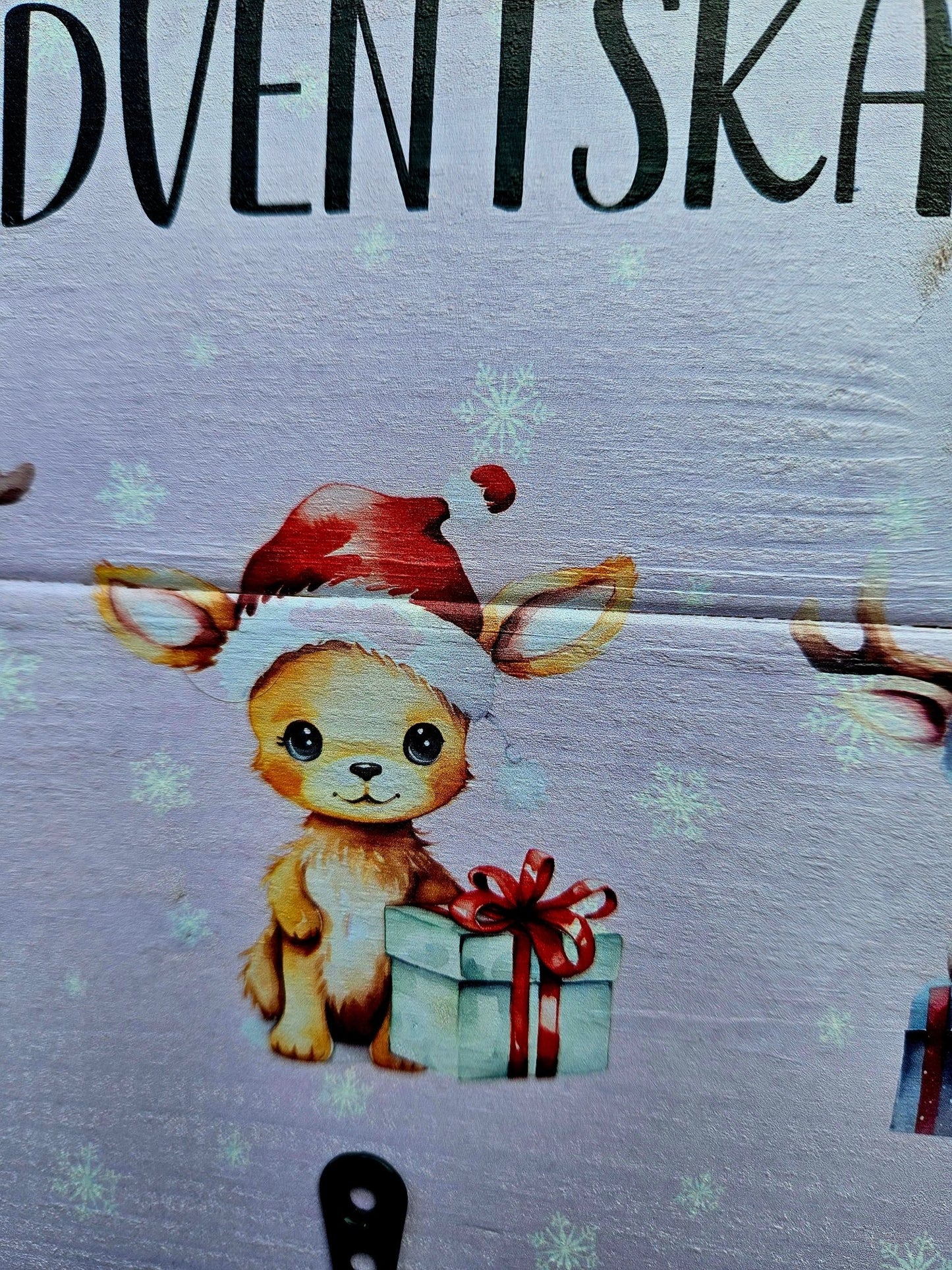 Adventskalender i træ - Renata's Wood Work