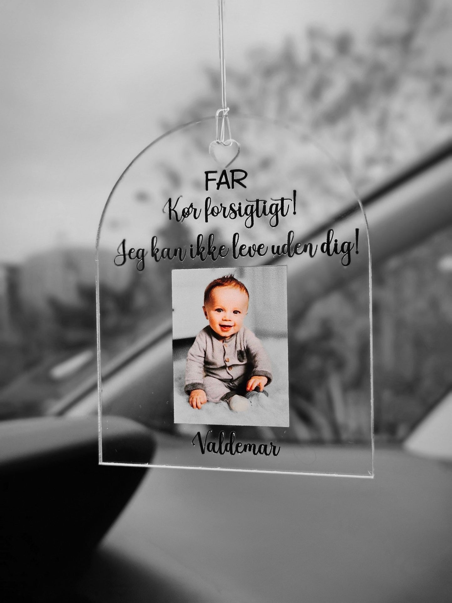 Bil vedhæng - Renata's Wood Work