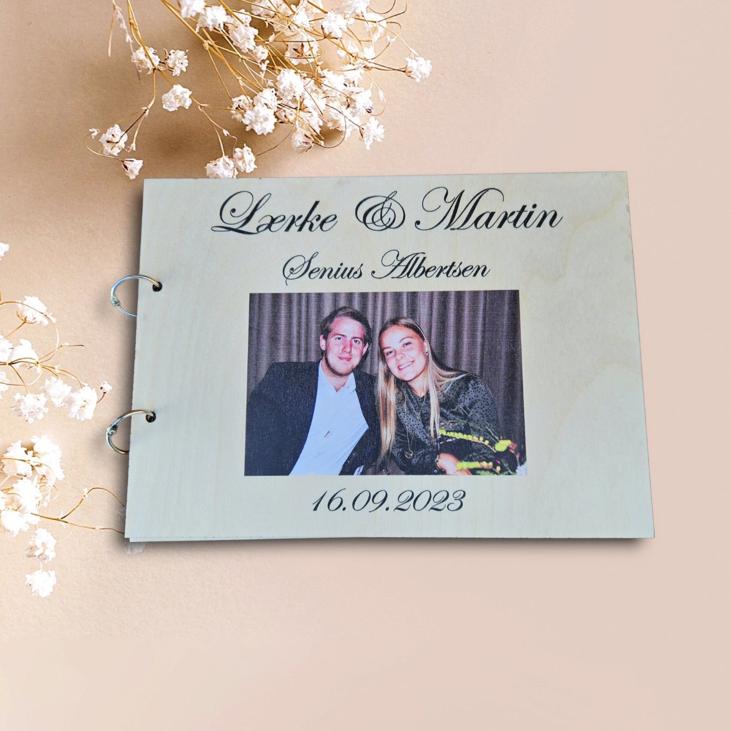 Gæstebog - Vælg selv dit design - Renata's Wood Work