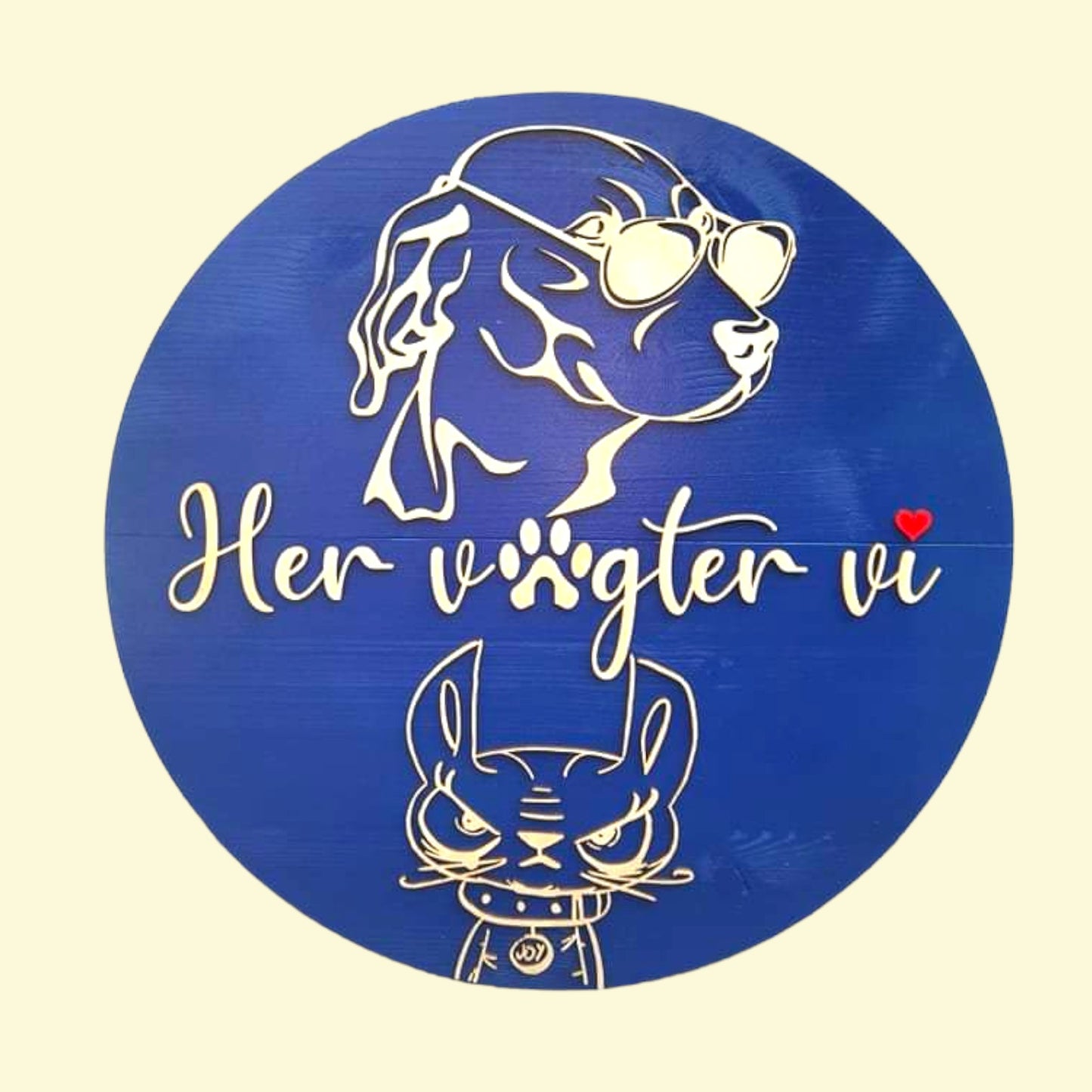 Her vogter- valg selv dit design - Renata's Wood Work