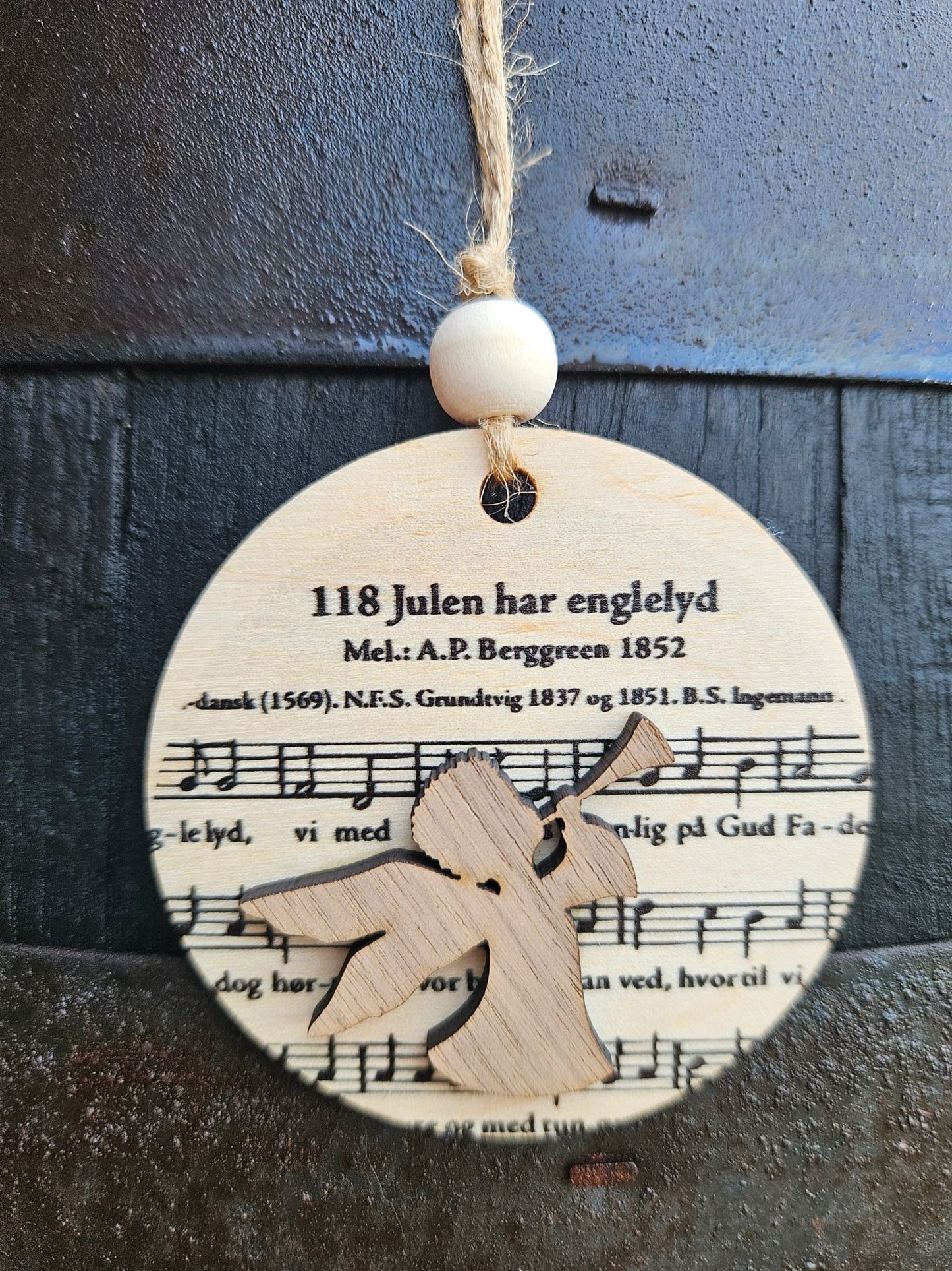 Julepynt med julesang - Renata's Wood Work