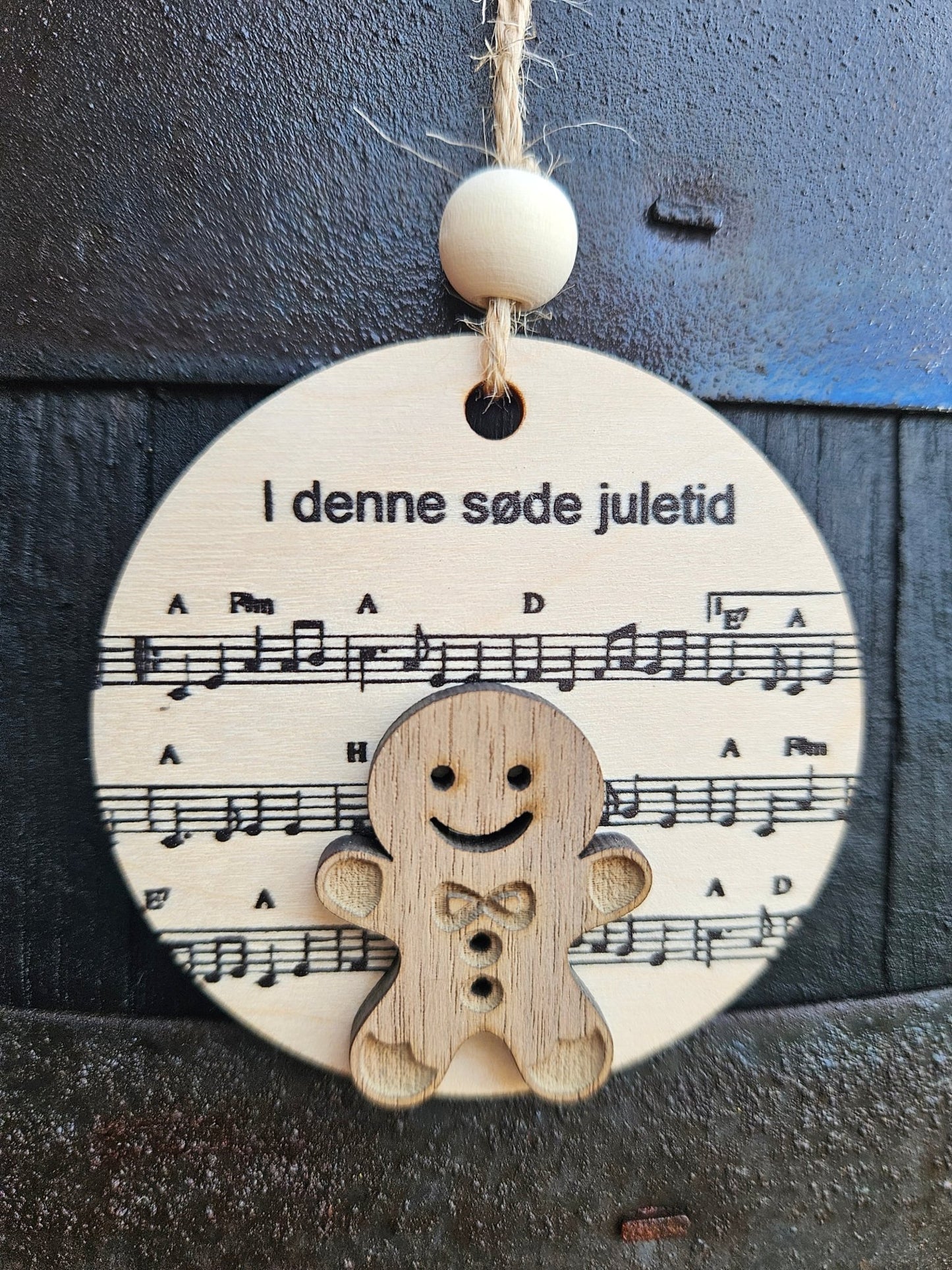 Julepynt med julesang - Renata's Wood Work