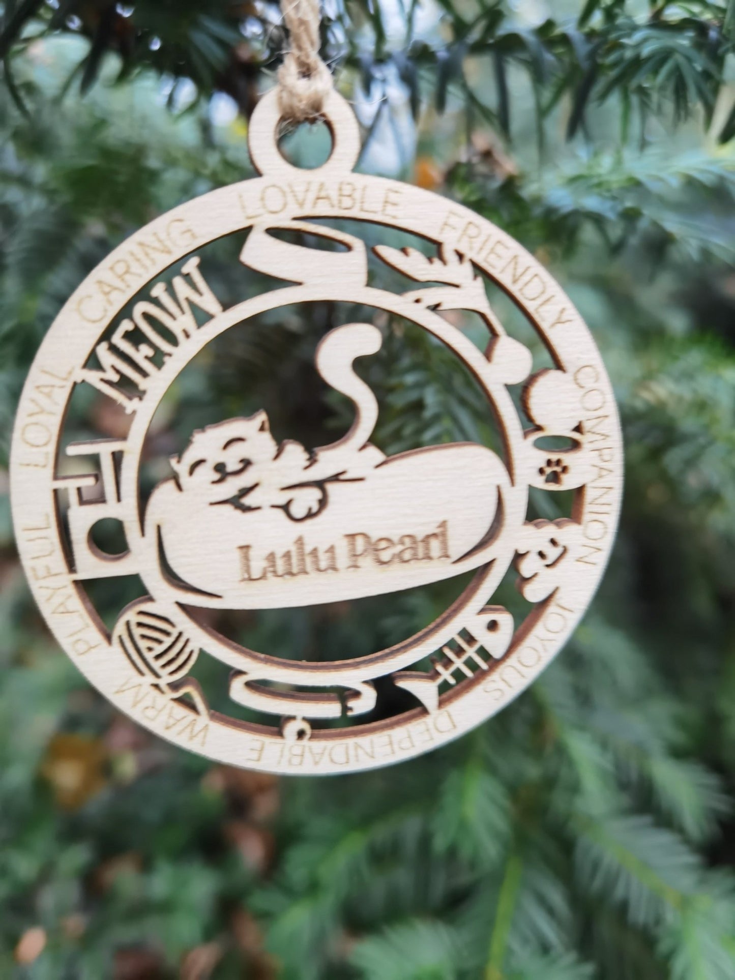 Kattedekor - funky - Renata's Wood Work