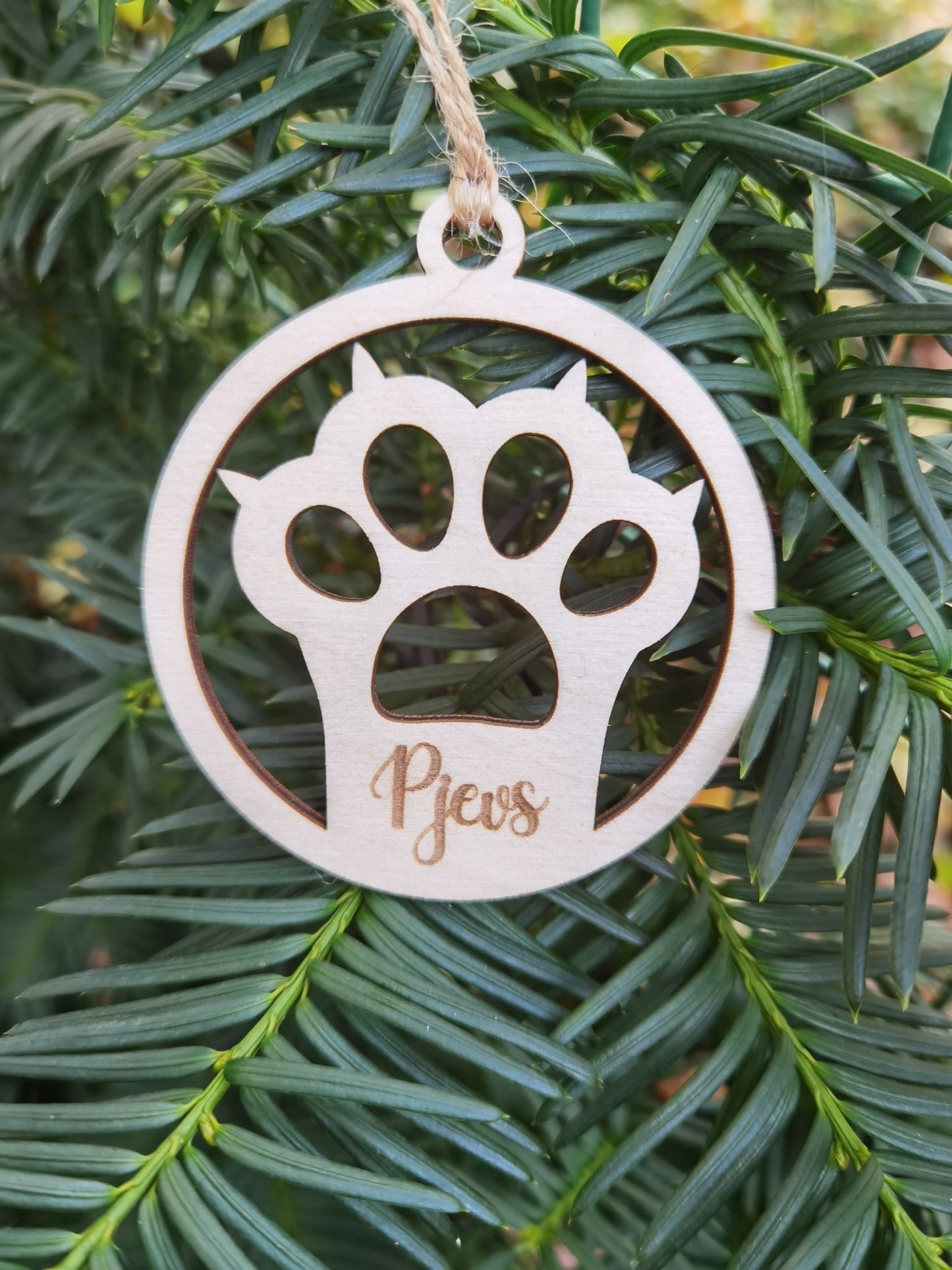 Kattedekor - paw - Renata's Wood Work