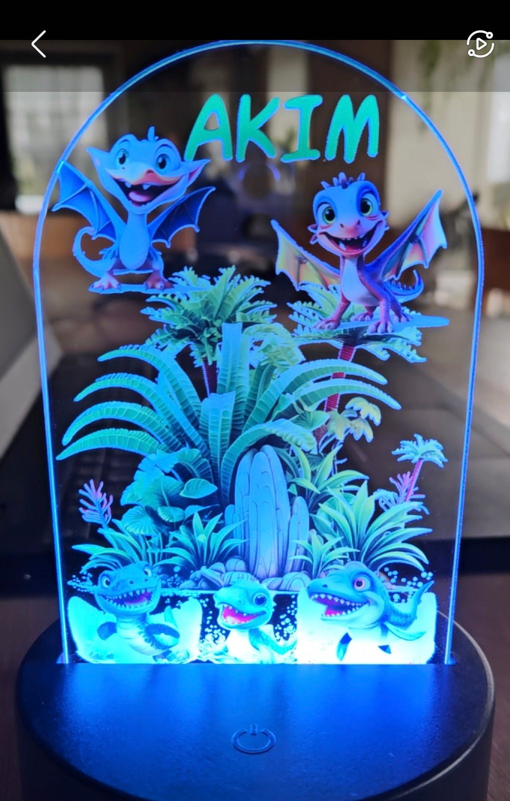 Natlampe - Renata's Wood Work