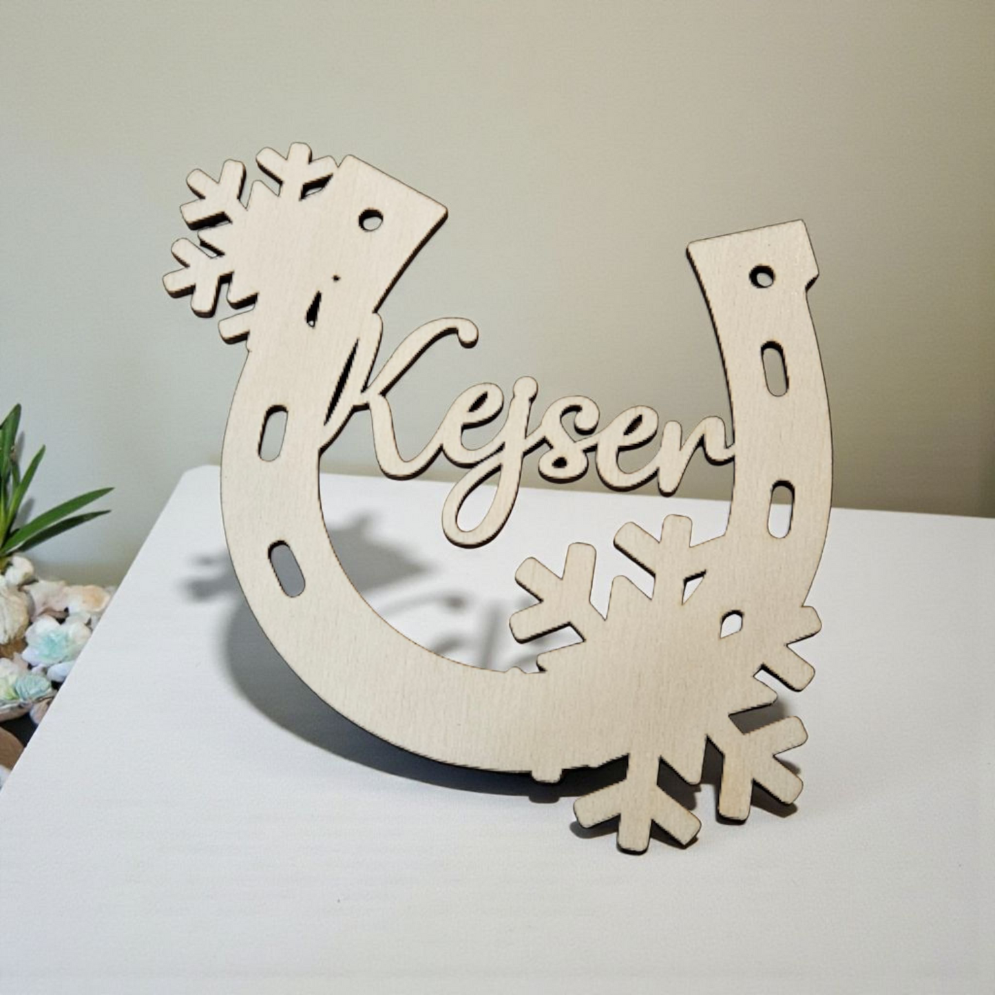 Hestesko juleornament