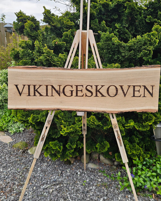 Skilte i egetræ