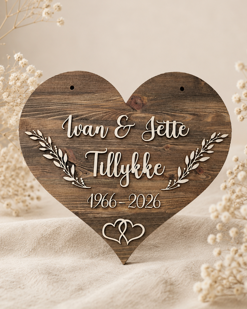 Æresportskilt - Diamantbryllup