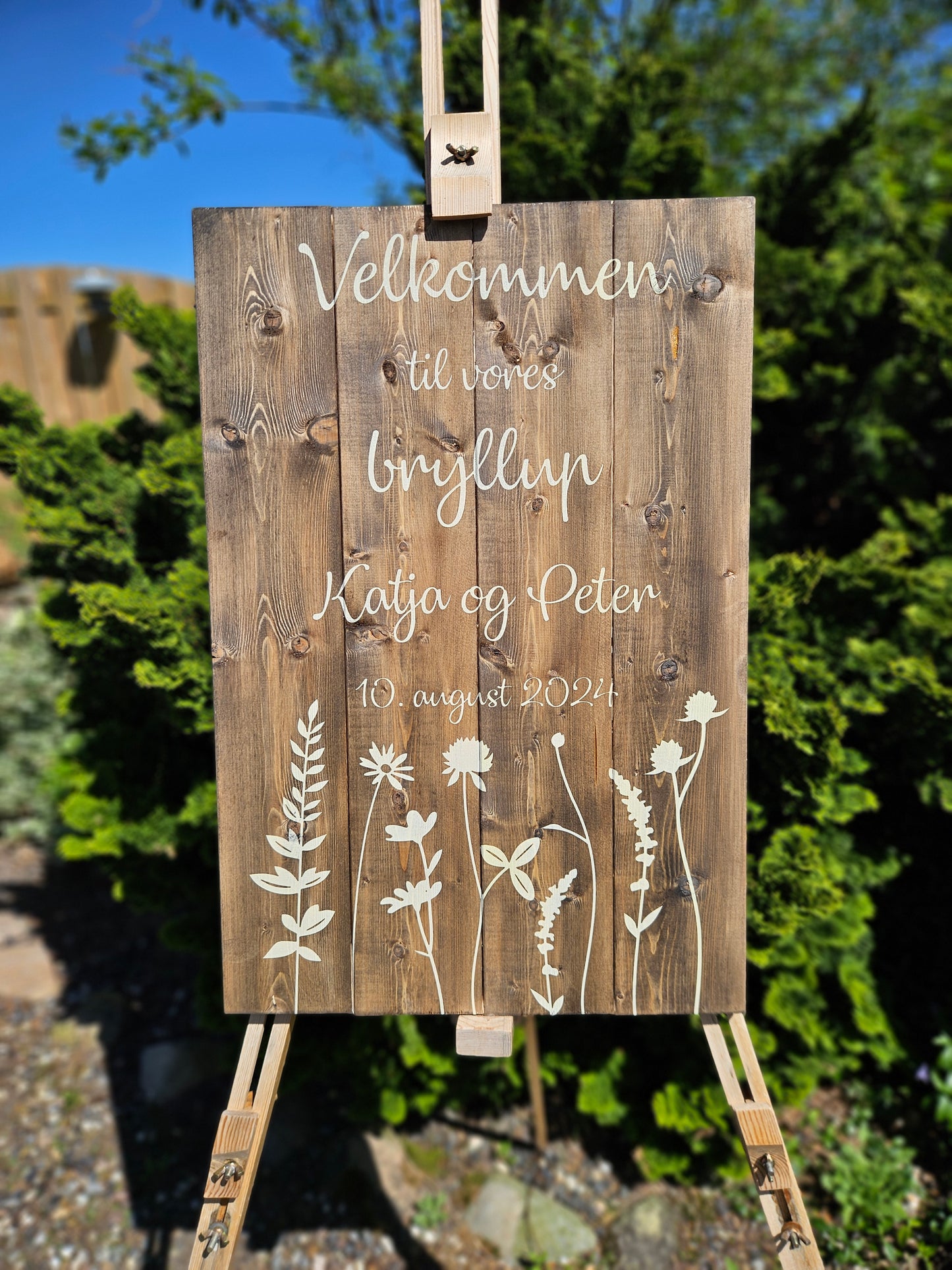 Velkomstskilt *Vilde blomster (stor)
