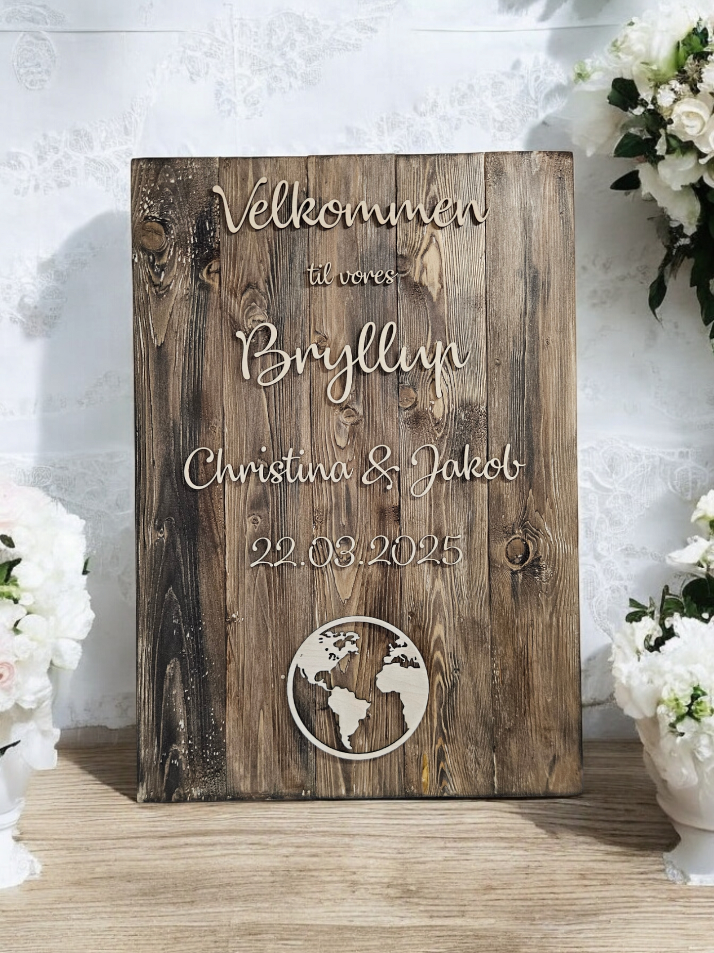 Velkomstskilt *Rejsetema