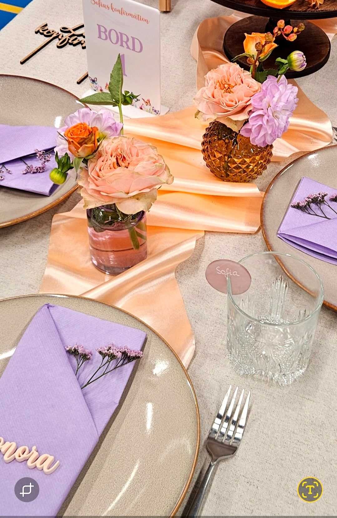 Glaskort - spejlakryl