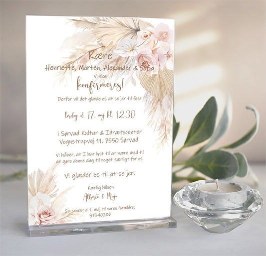 Invitation  *Boho