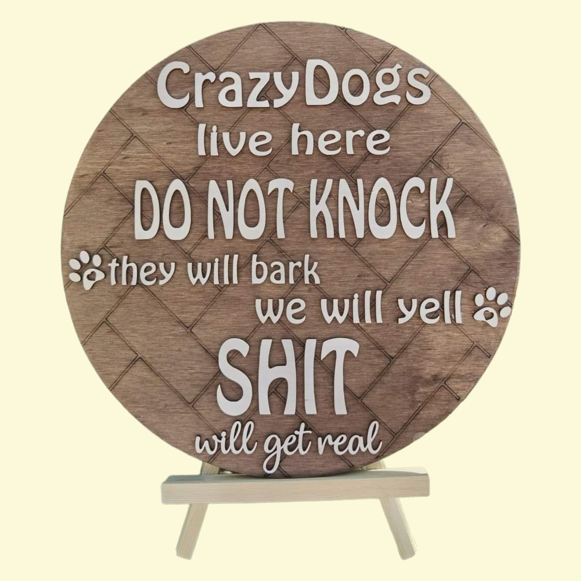 Crazy dogs - Renata's Wood Work