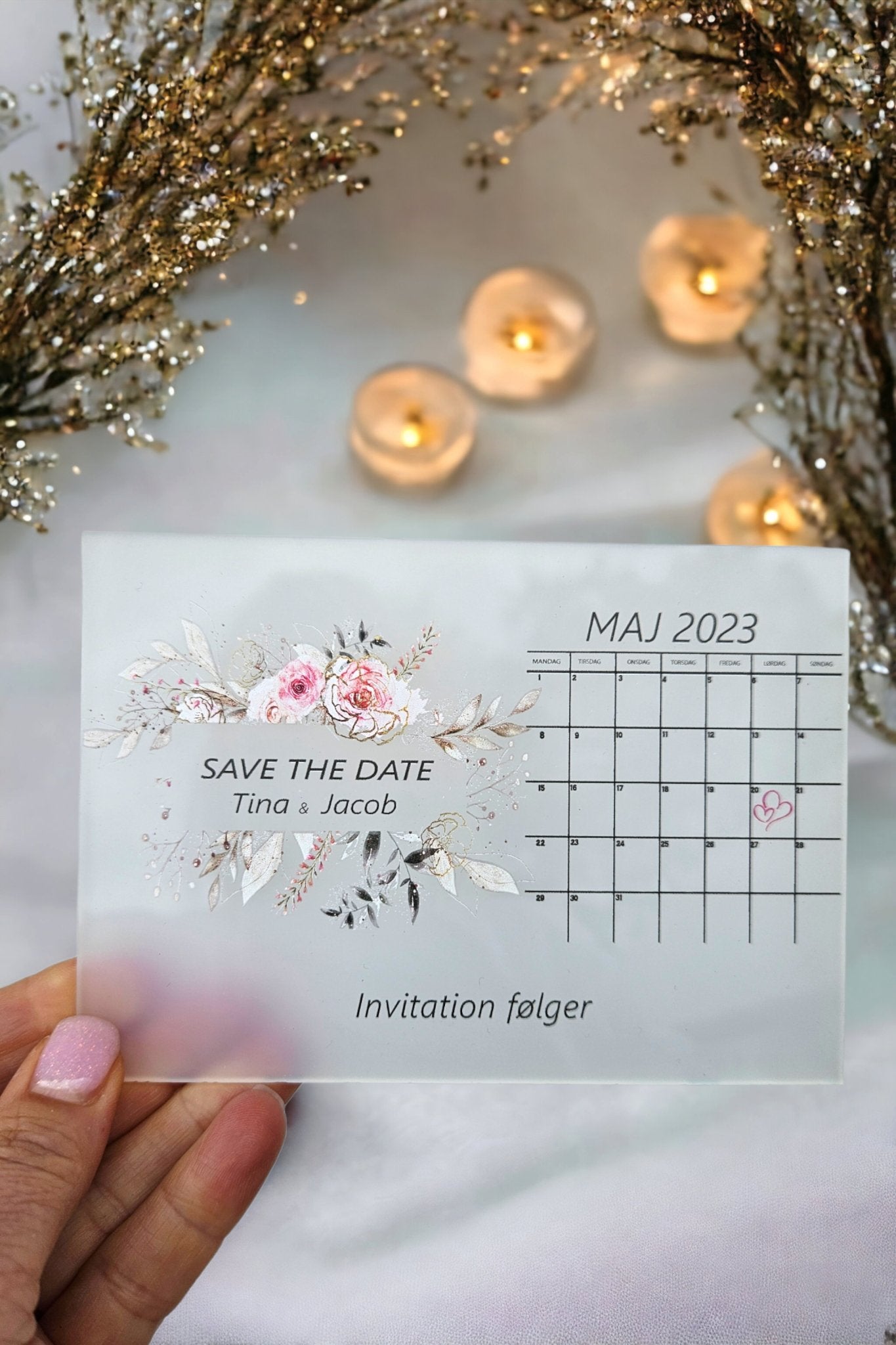 Invitation *Kalender - Renata's Wood Work