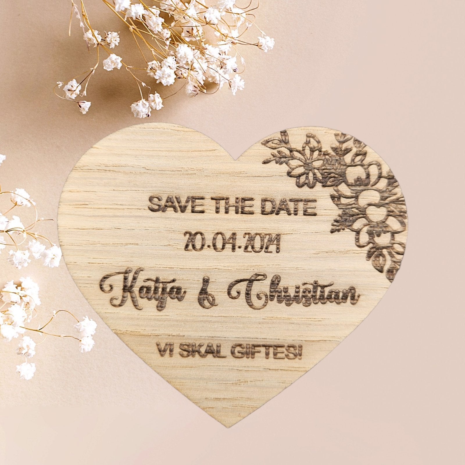 Invitation *Save the date - Renata's Wood Work